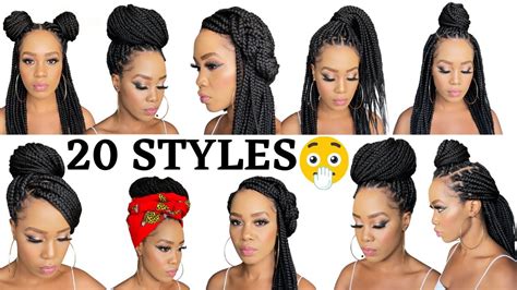 25 Ways to Style Box Braids